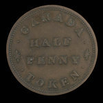 Canada, inconnu, 1/2 penny <br /> 1831