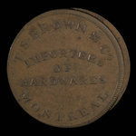 Canada, T.S. Brown & Company, 1/2 penny <br /> 1837