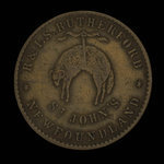 Canada, R. & I.S. Rutherford, 1/2 penny <br /> 1841