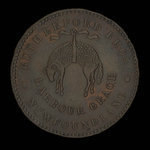 Canada, Rutherford Brothers, 1/2 penny <br /> 1846