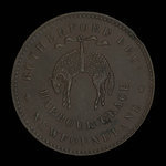 Canada, Rutherford Brothers, 1/2 penny <br /> 1846