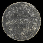 Canada, J.A. Tellier et Cie., aucune dénomination <br /> 1895