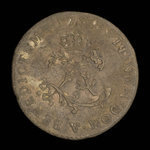 France, Louis XV, 2 sous <br /> 1739