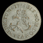France, Louis XV, 2 sous : 1755