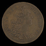 France, Louis XV, aucune dénomination <br /> 1755