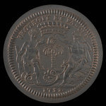 France, Louis XV, aucune dénomination <br /> 1752