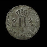 France, Louis XIV, mousquetaire (30 deniers) <br /> 1713