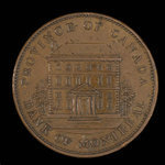 Canada, Banque de Montréal, 1 penny : 1842