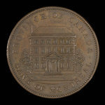 Canada, Banque de Montréal, 1 penny : 1842