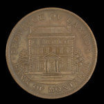 Canada, Banque de Montréal, 1 penny <br /> 1842