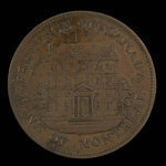 Canada, Banque de Montréal, 1/2 penny <br /> 1842