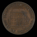 Canada, Banque de Montréal, 1/2 penny <br /> 1844