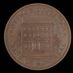 Canada, Banque de Montréal, 1 penny <br /> 1842