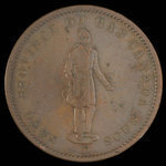 Canada, Banque de Québec, 1 penny <br /> 1837