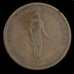 Canada, Banque du Peuple (People's Bank), 1 penny <br /> 1837