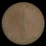 Canada, Banque de la Cité, 1/2 penny <br /> 1837