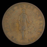 Canada, Banque de Québec, 1/2 penny <br /> 1837