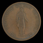 Canada, Banque du Peuple (People's Bank), 1/2 penny <br /> 1837