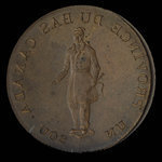 Canada, Banque de Montréal, 1/2 penny <br /> 1837