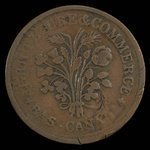 Canada, inconnu, 1 sou <br /> 1838