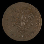 Canada, inconnu, 1 sou <br /> 1838