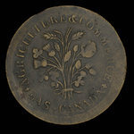 Canada, inconnu, 1 sou <br /> 1838
