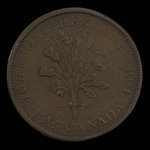 Canada, Dexter Chapin, 1 sou <br /> 1838