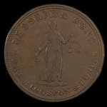 Canada, Lesslie & Sons, 1/2 penny <br /> 1824