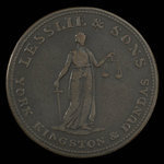 Canada, Lesslie & Sons, 1/2 penny <br /> 1824