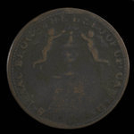 Canada, inconnu, 1/2 penny <br /> 1816