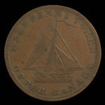 Canada, inconnu, 1/2 penny <br /> 1820