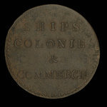 Canada, inconnu, 1/2 penny <br /> 1835