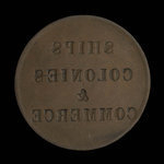 Canada, inconnu, 1/2 penny <br /> 1835