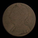 Canada, inconnu, 1/2 penny <br /> 1838