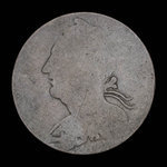 Canada, inconnu, 1/2 penny <br /> 1838