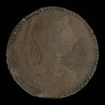 Canada, inconnu, 1/2 penny <br /> 1838