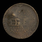 Canada, inconnu, 1/2 penny <br /> 1838