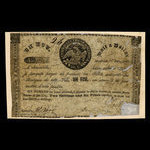 Canada, J.B. Souligny, 1 écu <br /> 10 juin 1837