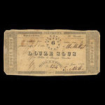 Canada, E. Mathe, 12 sous <br /> 18 janvier 1838