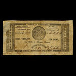 Canada, E. Mathe, 2 1/2 chelings <br /> 18 janvier 1838