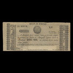 Canada, Félix Plante, 15 sous <br /> 9 août 1837