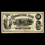 Canada, Thomas Allan & Cie., 10 dollars <br /> 1894