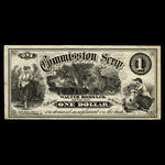 Canada, Walter Ross & Cie., 1 dollar <br /> 1894