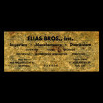 Canada, Elias Bros., Inc., aucune dénomination <br /> 1877