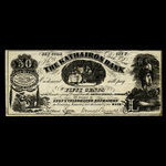 Canada, Kathairon Bank, aucune dénomination <br /> 1887