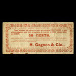Canada, Maison Jacques Cartier, 50 cents <br /> 1915