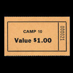 Canada, Camp 10, 1 dollar <br /> novembre 1946