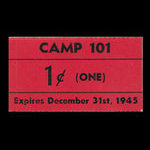 Canada, Camp 101, 1 cent <br /> 31 décembre 1945