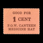 Canada, Camp 132, 1 cent <br /> mai 1946