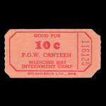 Canada, Camp 132, 10 cents <br /> mai 1946